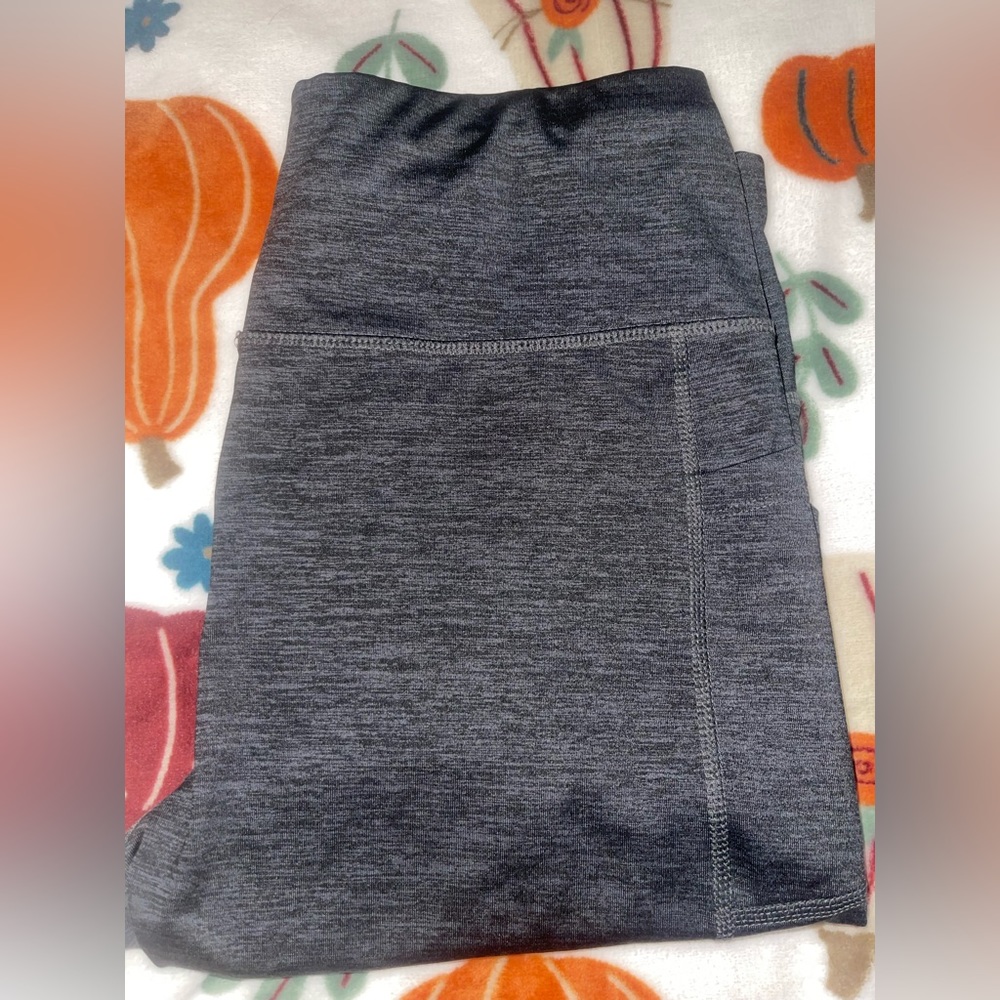 Avia grey Heathered full length leggings